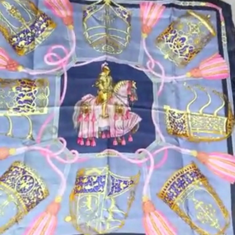 Hermes "Les Muserolles" scarf - Picture 2 of 10
